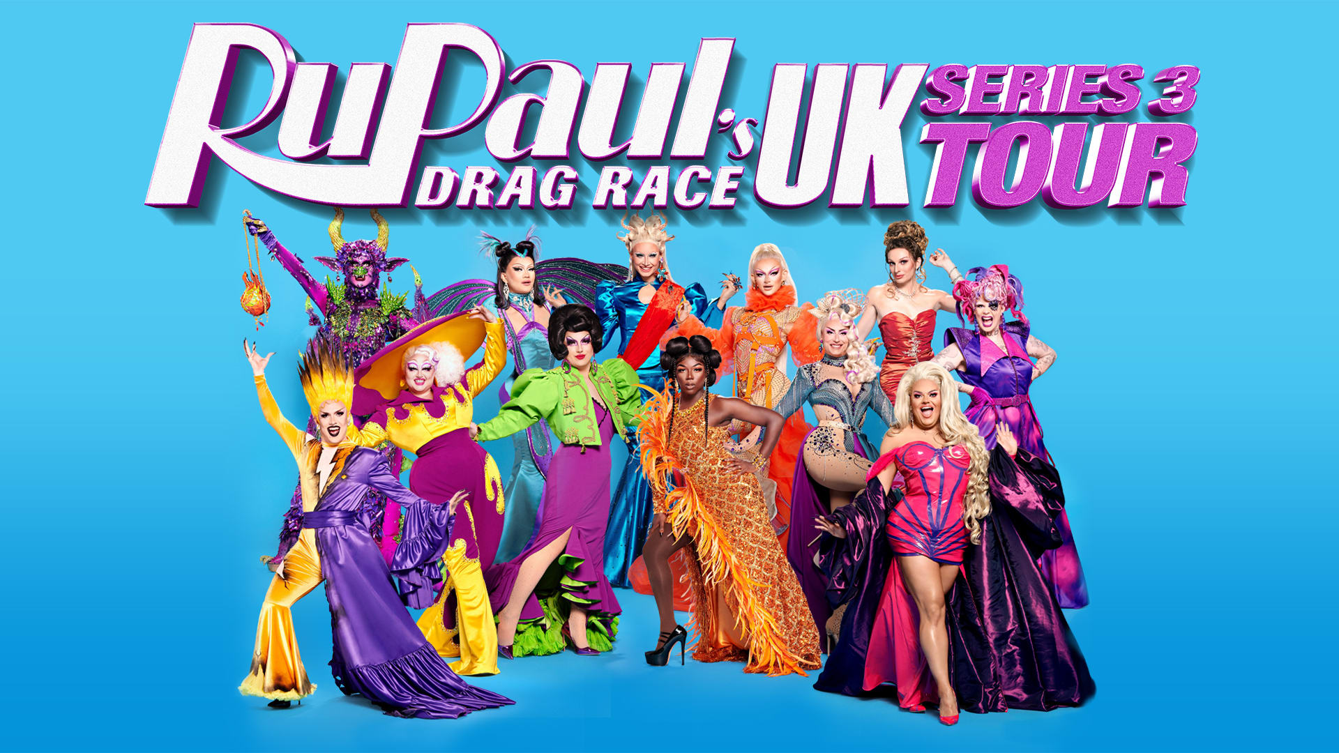 The Official RuPaul s Drag Race UK Series Three Tour Tickets Opera 